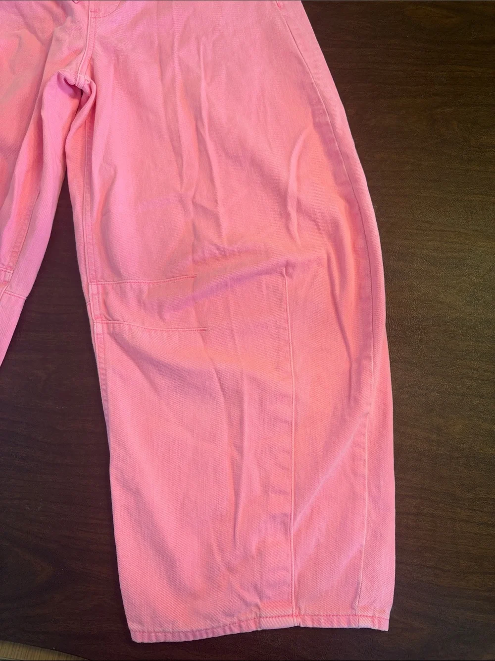 Gap Easy Horseshoe Jeans in Neon Pink Denim - Picture 9 of 12